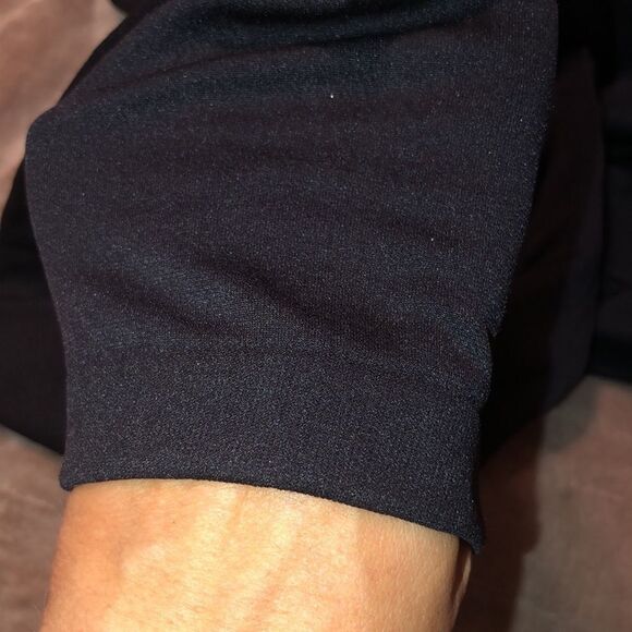 Rosie Pope L Black Low Rise Maternity Seamless Leggings - Picture 11 of 11